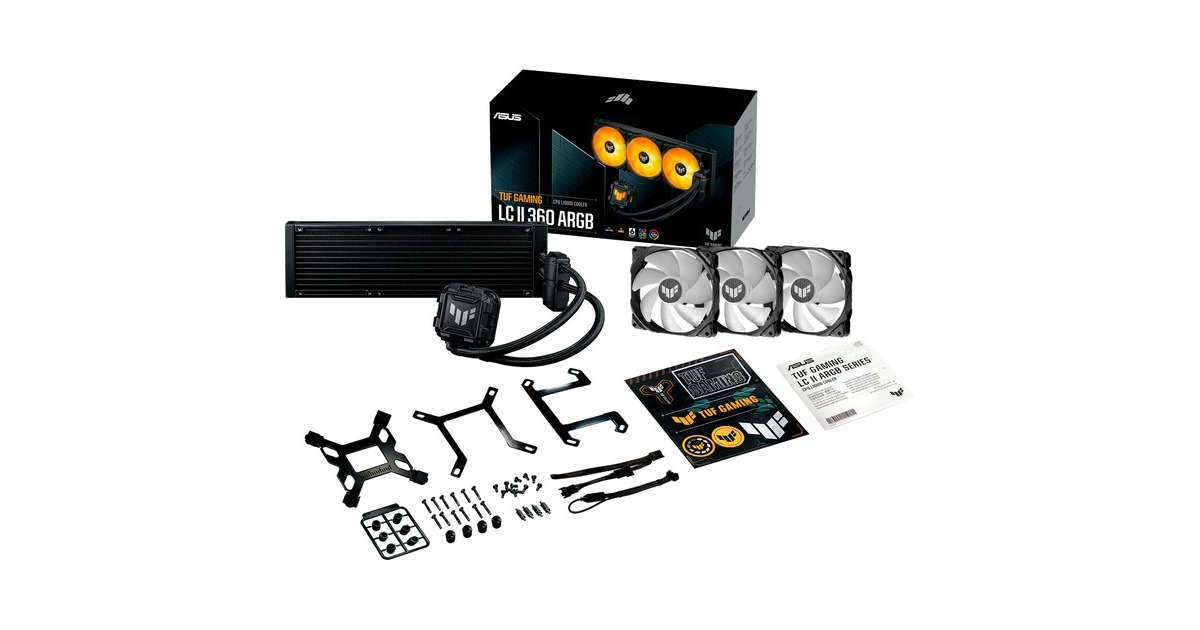 ASUS TUF GAMING LC II 360 ARGB, Wasserkühlung(schwarz)