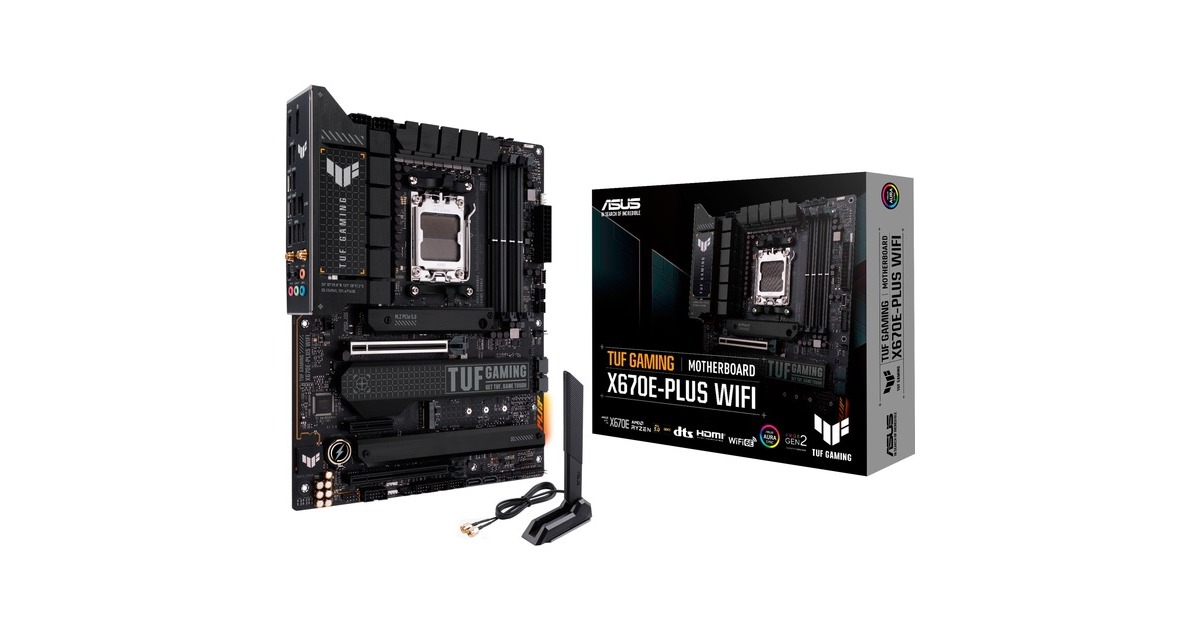 ASUS TUF GAMING X670E-PLUS WIFI, Mainboard