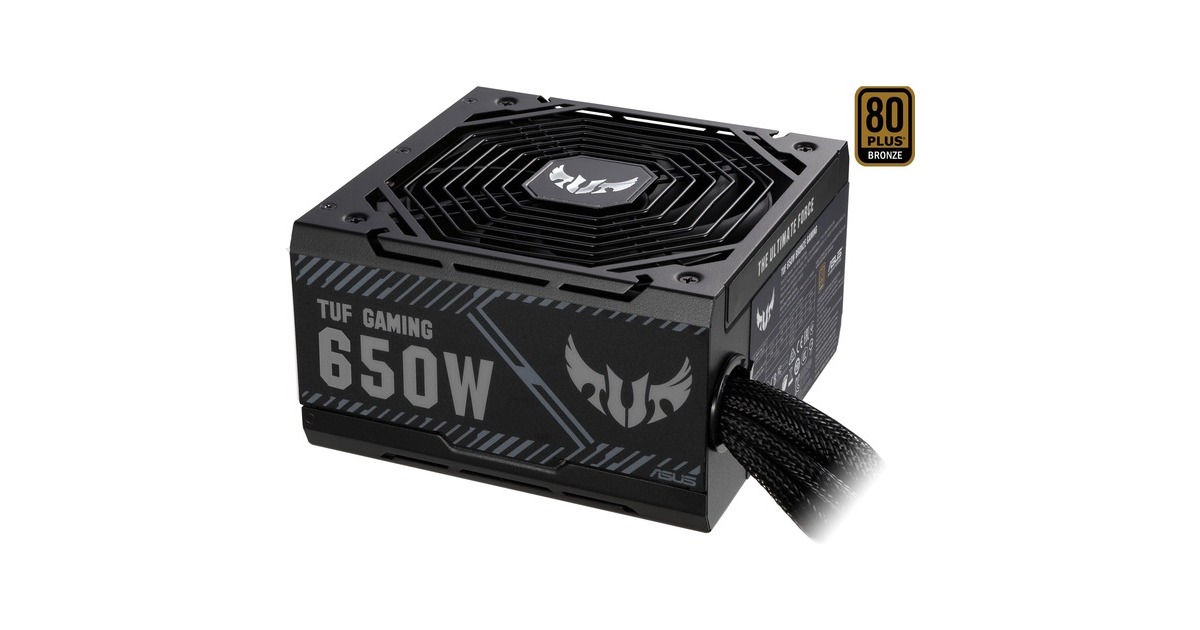 ASUS TUF-Gaming-650B 650W, PC-Netzteil(schwarz, 4x PCIe, 650 Watt)