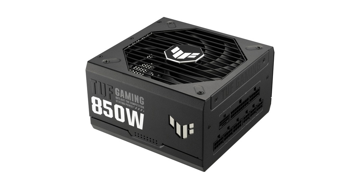 ASUS TUF Gaming 850W Gold, PC-Netzteil(schwarz, 4x PCIe, Kabel-Management, 850 Watt, Outlet)