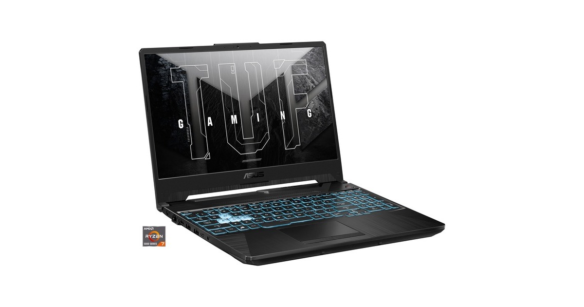 ASUS TUF Gaming A15 (FA506QM-HN008W), Gaming-Notebook(schwarz, Windows 11 Home 64-Bit, 39.6 cm (15.6 Zoll) & 144 Hz Display, 512 GB SSD)