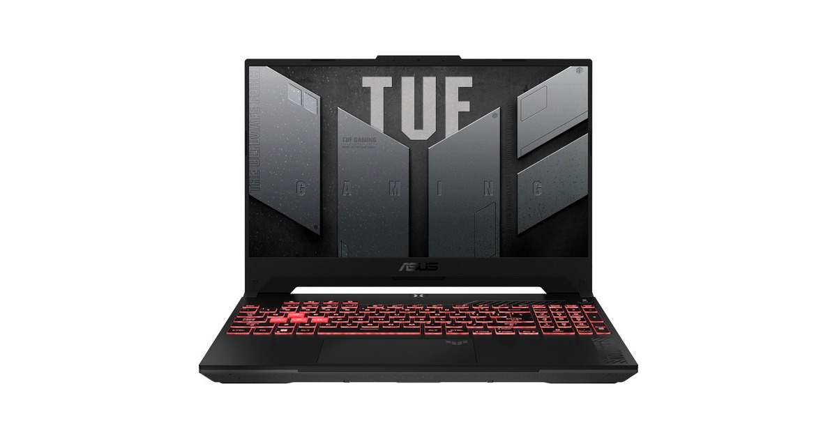 ASUS TUF Gaming A15 (FA507NU-LP091W), Gaming-Notebook(grau, Windows 11 Home 64-Bit, 39.6 cm (15.6 Zoll) & 144 Hz Display, 512 GB SSD)