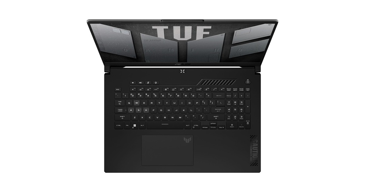 ASUS TUF Gaming A17 (FA707NU-HX001W), Gaming-Notebook(grau, Windows 11 Home 64-Bit, 43.9 cm (17.3 Zoll) & 144 Hz Display, 1 TB SSD)