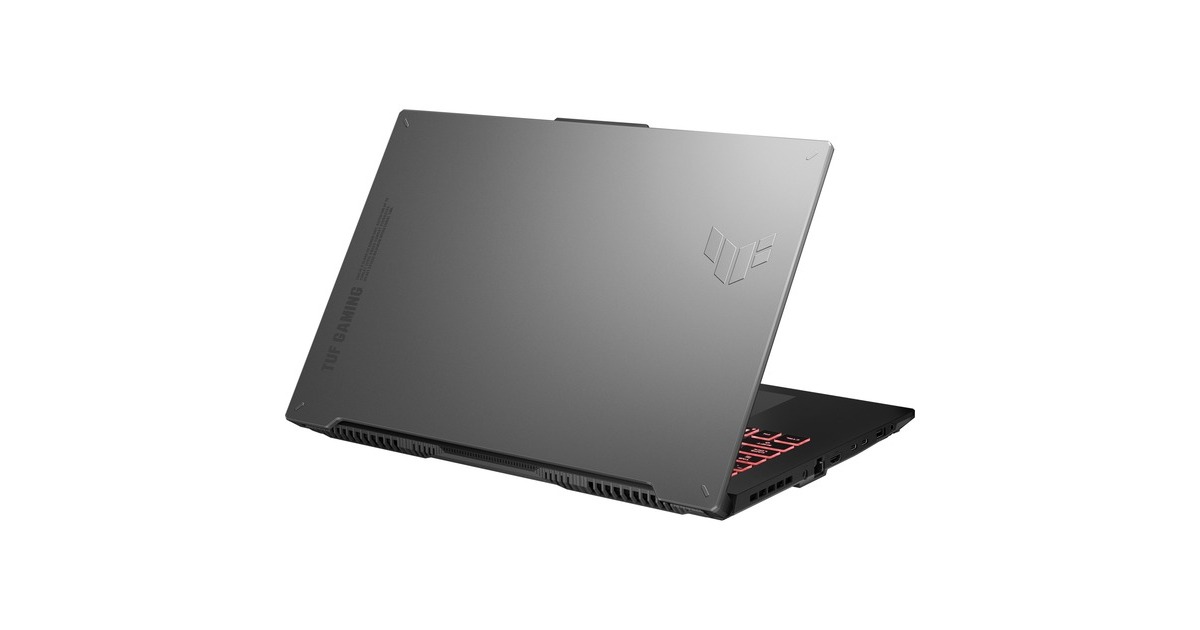 ASUS TUF Gaming A17 (FA707NU-HX019W), Gaming-Notebook(grau, Windows 11 Home 64-Bit, 43.9 cm (17.3 Zoll) & 144 Hz Display, 512 GB SSD)