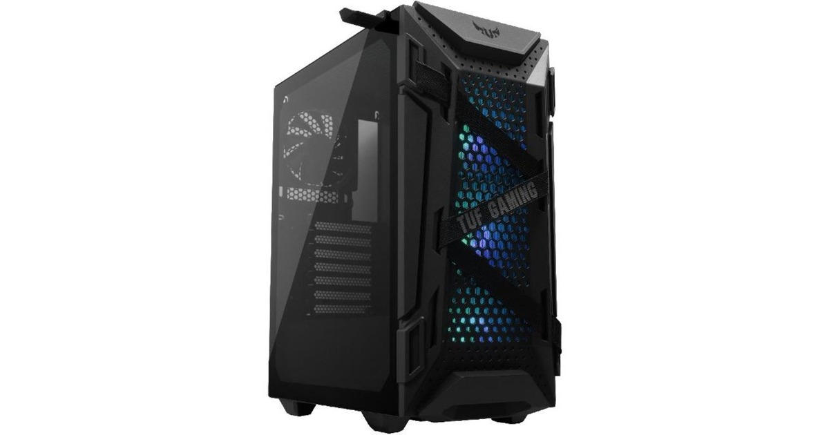 ASUS TUF Gaming GT301, Tower-Gehäuse(schwarz, Tempered Glass)