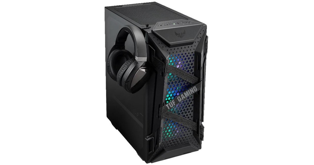ASUS TUF Gaming GT301, Tower-Gehäuse(schwarz, Tempered Glass)