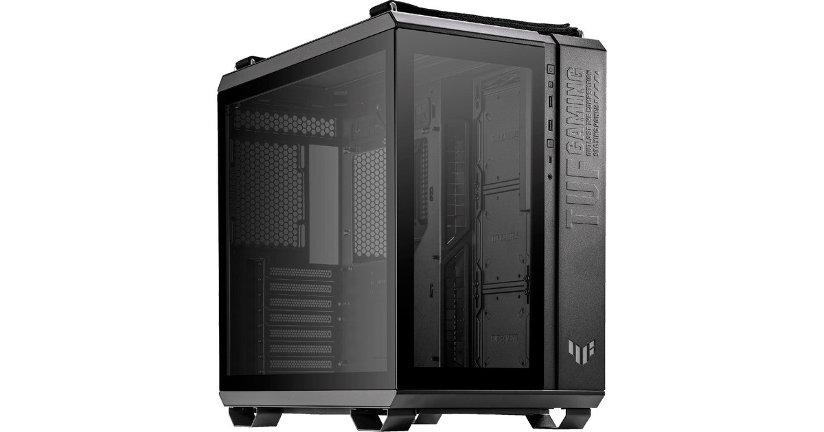 ASUS TUF Gaming GT502, Tower-Gehäuse(schwarz, Tempered Glass)