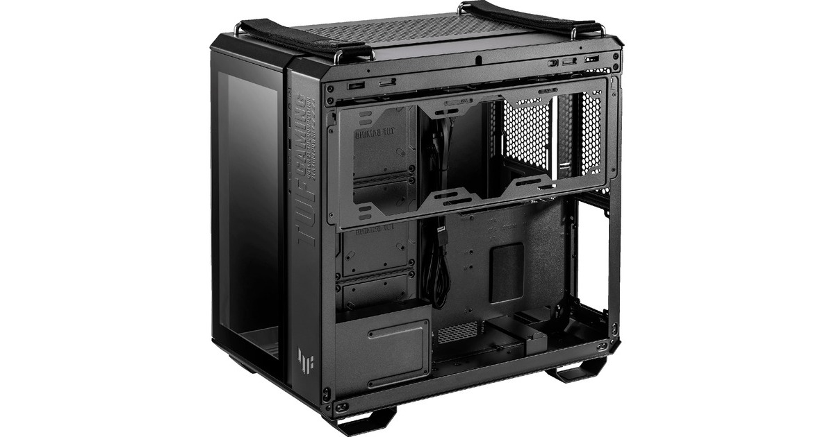 ASUS TUF Gaming GT502, Tower-Gehäuse(schwarz, Tempered Glass)