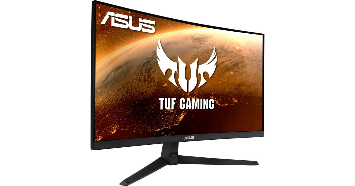 ASUS TUF Gaming VG24VQ1B, Gaming-Monitor(60.5 cm (23.8 Zoll), schwarz, FullHD, VA, HDMI, DisplayPort, AMD Free-Sync, Adaptive Sync, Curved, 165Hz Panel)