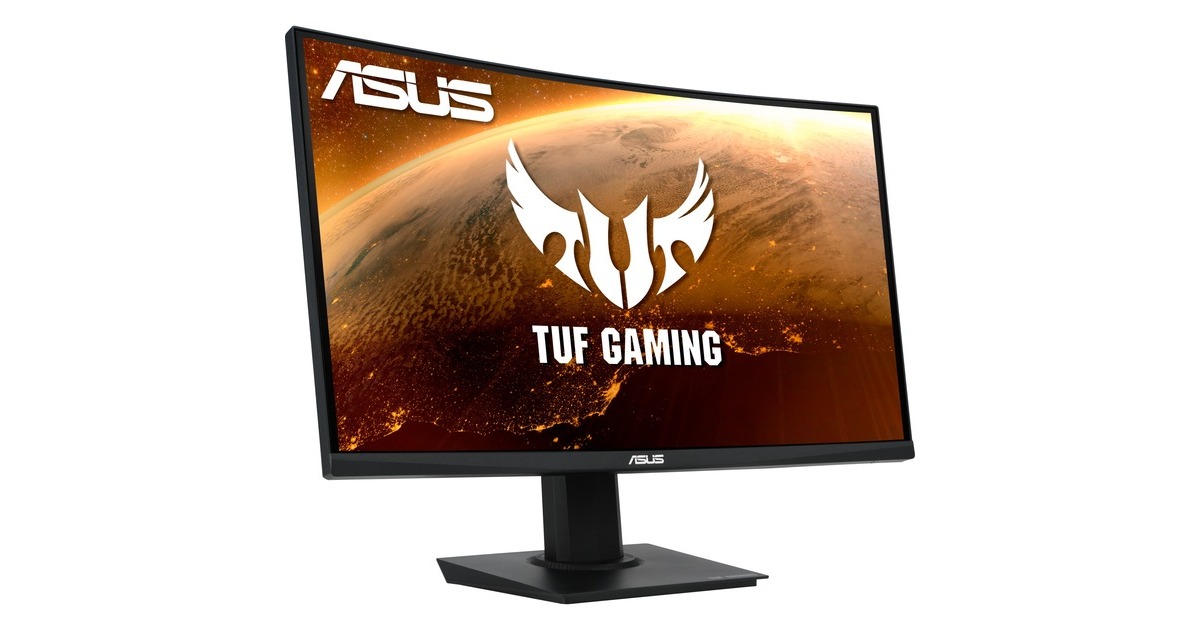 ASUS TUF Gaming VG24VQE, Gaming-Monitor(60 cm (24 Zoll), schwarz, FullHD, VA, AMD Free-Sync, 1 ms, 165Hz Panel)