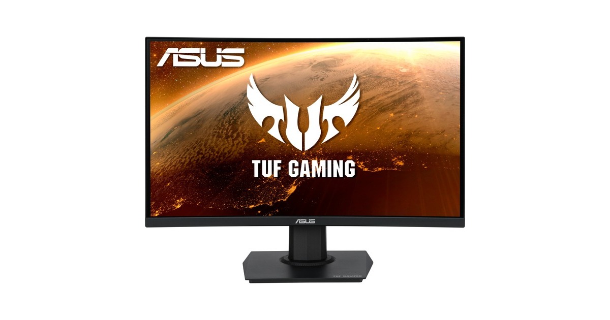 ASUS TUF Gaming VG24VQE, Gaming-Monitor(60 cm (24 Zoll), schwarz, FullHD, VA, AMD Free-Sync, 1 ms, 165Hz Panel)