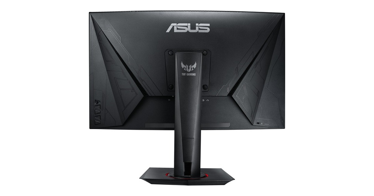 ASUS TUF Gaming VG27WQ, Gaming-Monitor(69 cm (27 Zoll), schwarz, WQHD, VA, Curved, AMD Free-Sync, 165Hz Panel)