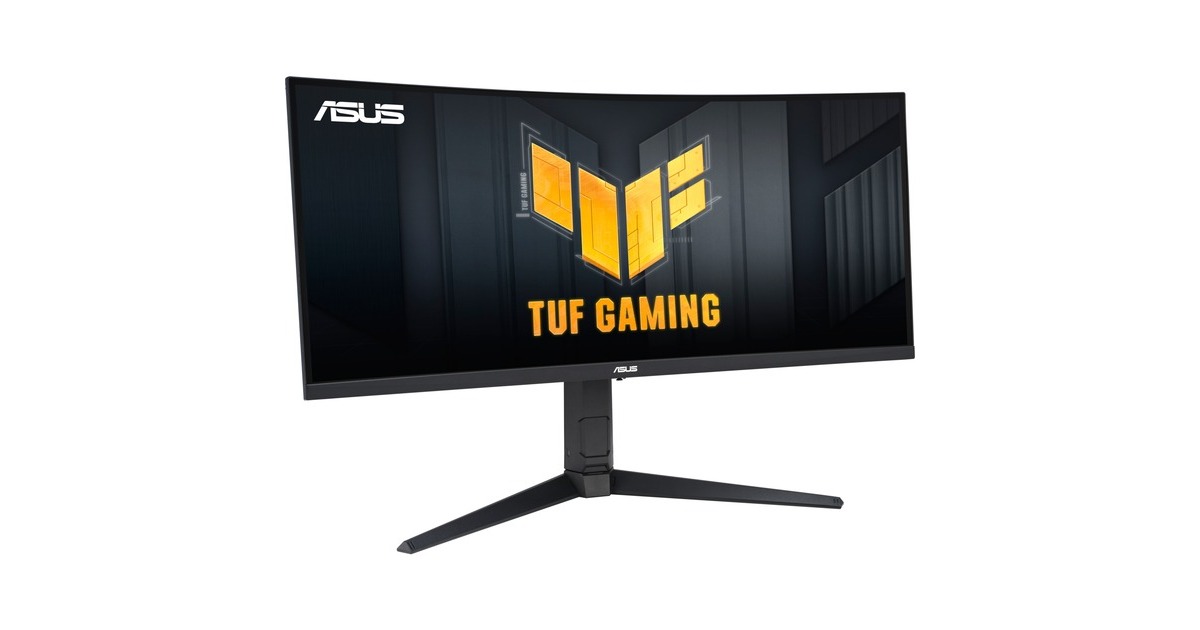 ASUS TUF Gaming VG34VQEL1A, Gaming-Monitor(86 cm (34 Zoll), schwarz, WQHD, VA, HDR, Curved, 100Hz Panel)