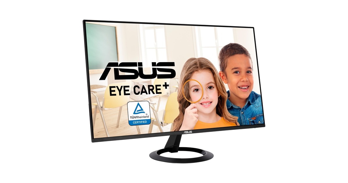 ASUS VZ27EHF, LED-Monitor(69 cm (27 Zoll), schwarz, FullHD, HDMI, Adaptive Sync, IPS, 100Hz Panel) ASUS VZ27EHF, LED-Monitor(69 cm (27 Zoll), schwarz, FullHD, HDMI, Adaptive Sync, IPS, 100Hz Panel)