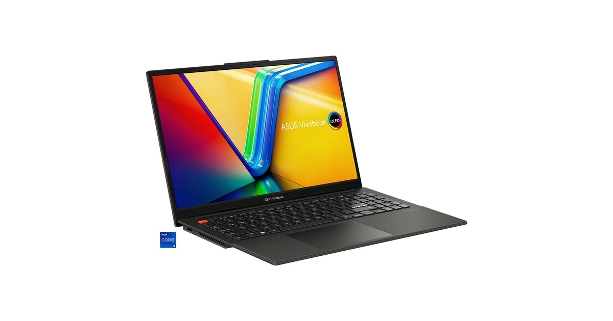 ASUS Vivobook S (K5504VN-MA045W), Notebook(schwarz, Windows 11 Home 64-Bit, 39.6 cm (15.6 Zoll) & 120 Hz Display, 1 TB SSD)