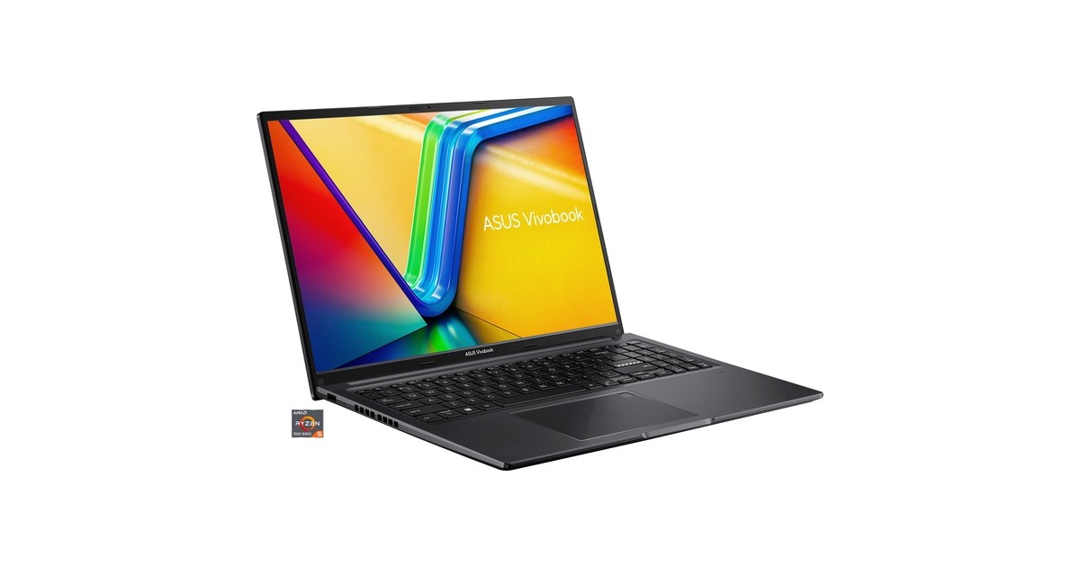 ASUS Vivobook (M1605YA-MB055W), Notebook(schwarz, Windows 11 Home 64-Bit, 40.6 cm (16 Zoll) & 60 Hz Display, 512 GB SSD)