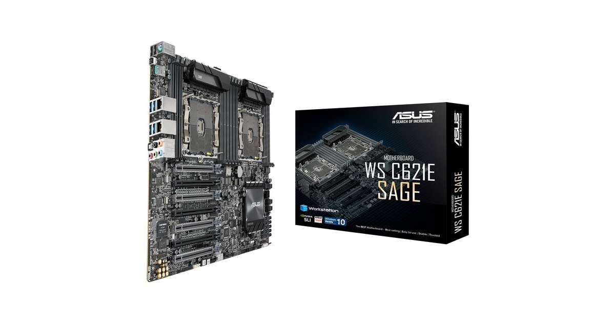 ASUS WS C621E SAGE, Mainboard