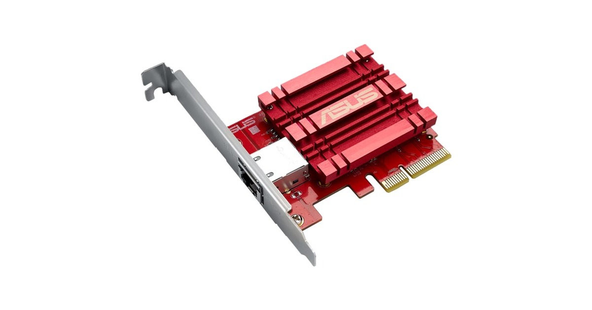 ASUS XG-C100C, LAN-Adapter(rot)