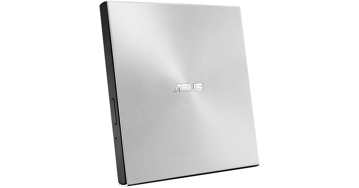 ASUS ZenDrive U8M, externer DVD-Brenner(silber, USB-C Schnittstelle, M-DISC)