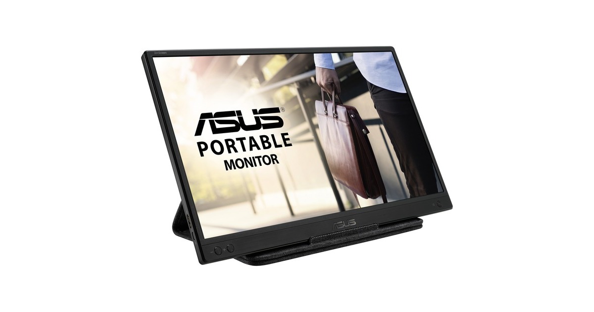ASUS ZenScreen MB166B, LED-Monitor(40 cm (16 Zoll), schwarz, FullHD, USB-A, Pivot) ASUS ZenScreen MB166B, LED-Monitor(40 cm (16 Zoll), schwarz, FullHD, USB-A, Pivot)