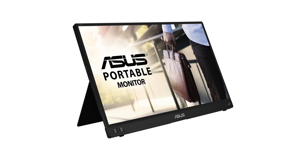 ASUS ZenScreen MB16ACV, LED-Monitor(40 cm (16 Zoll), schwarz, FullHD, USB-C, IPS)
