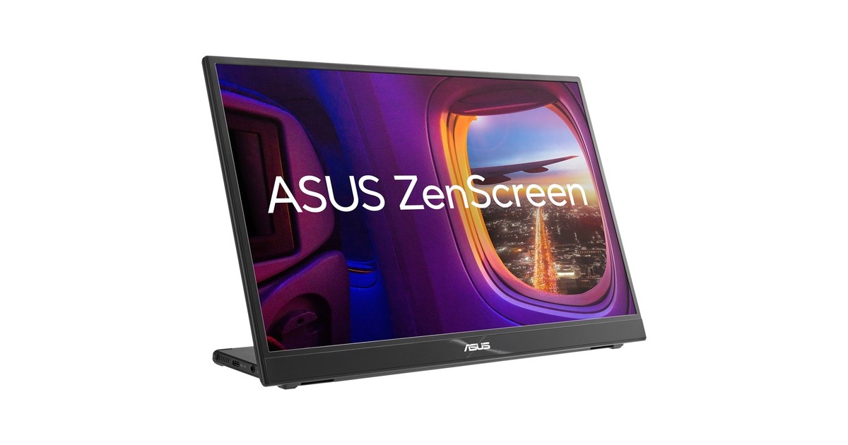 ASUS ZenScreen MB16QHG, LED-Monitor(40.6 cm (16 Zoll), schwarz, WQHD, IPS, USB-C, HDMI, 120Hz Panel)