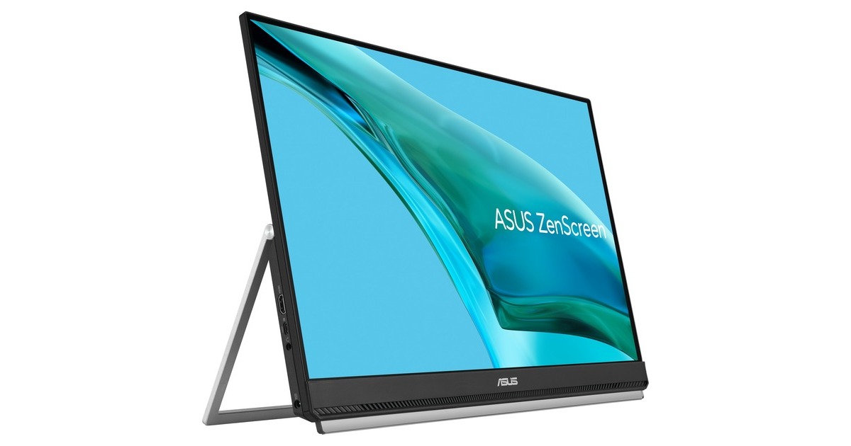 ASUS ZenScreen MB249C, LED-Monitor(61 cm (24 Zoll), schwarz, FullHD, IPS, USB-C)