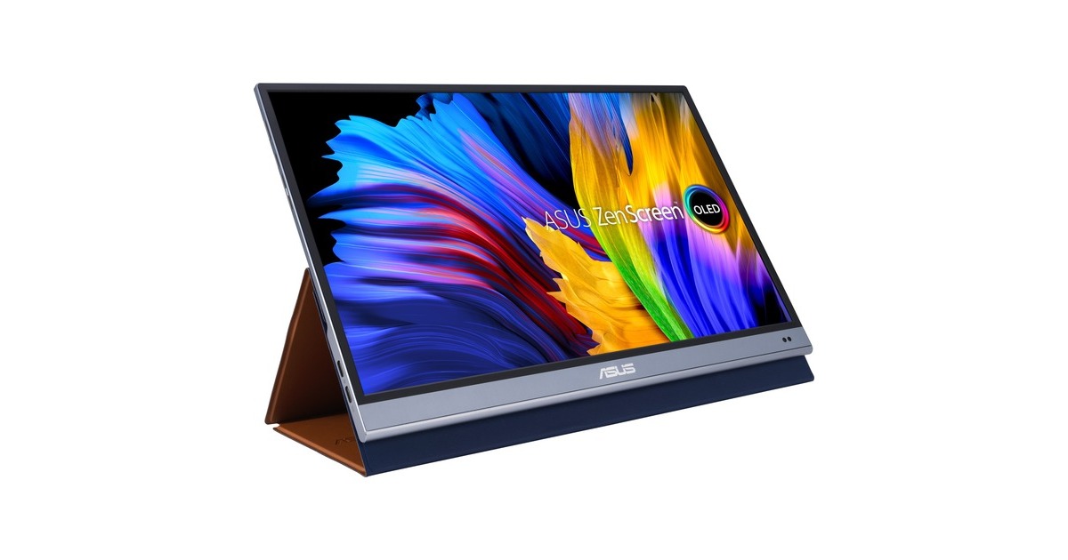 ASUS ZenScreen MQ16AH, OLED-Monitor(40 cm (16 Zoll), schwarz, FullHD, HDR, 60 Hz)