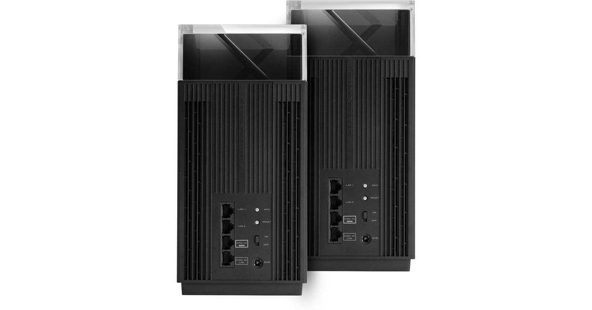 ASUS ZenWiFi Pro XT12 AX11000 2er Set, Access Point(schwarz)