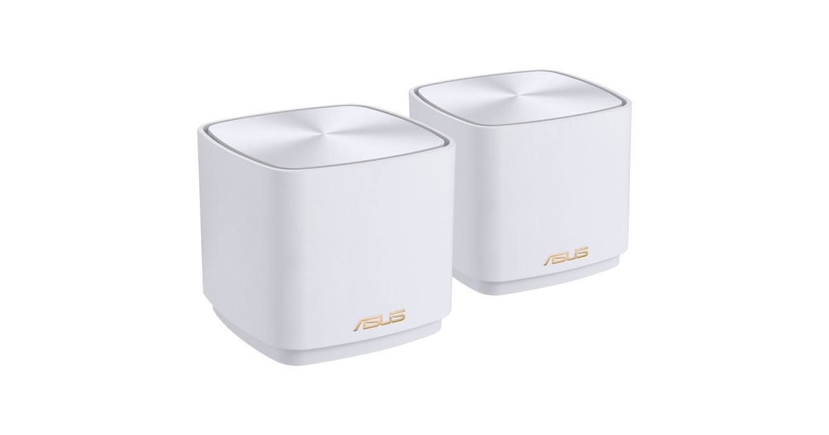 ASUS ZenWiFi XD5 2er Pack, Router(weiß, 2 Geräte)
