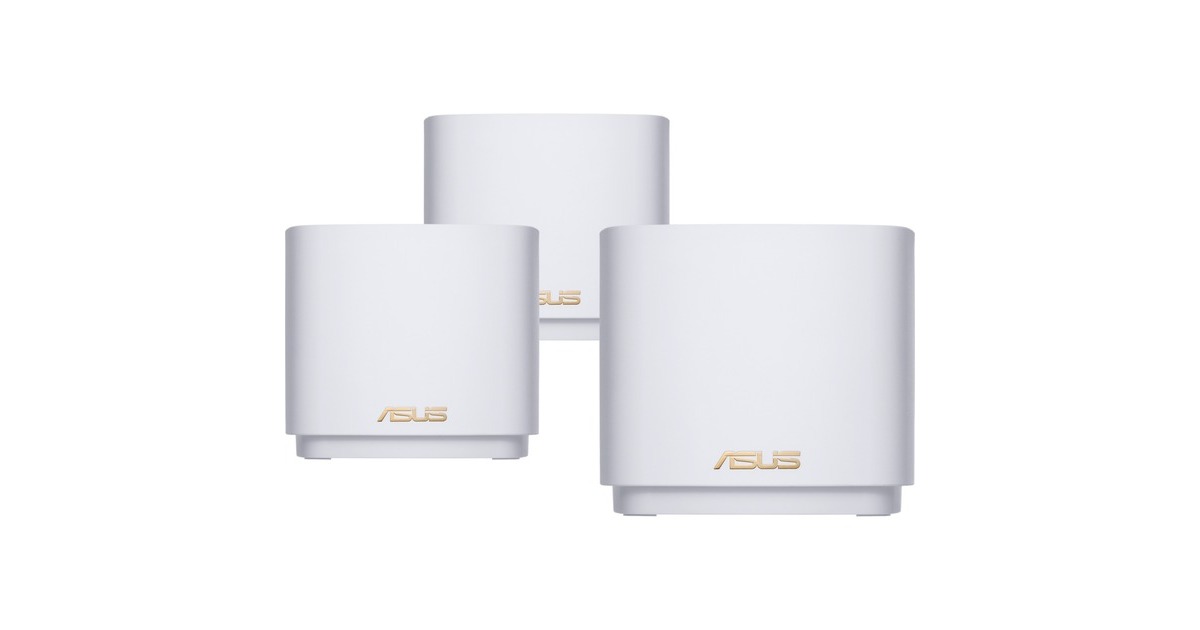 ASUS ZenWiFi XD5 3er Pack, Router(weiß, 3 Geräte) ASUS ZenWiFi XD5 3er Pack, Router(weiß, 3 Geräte)