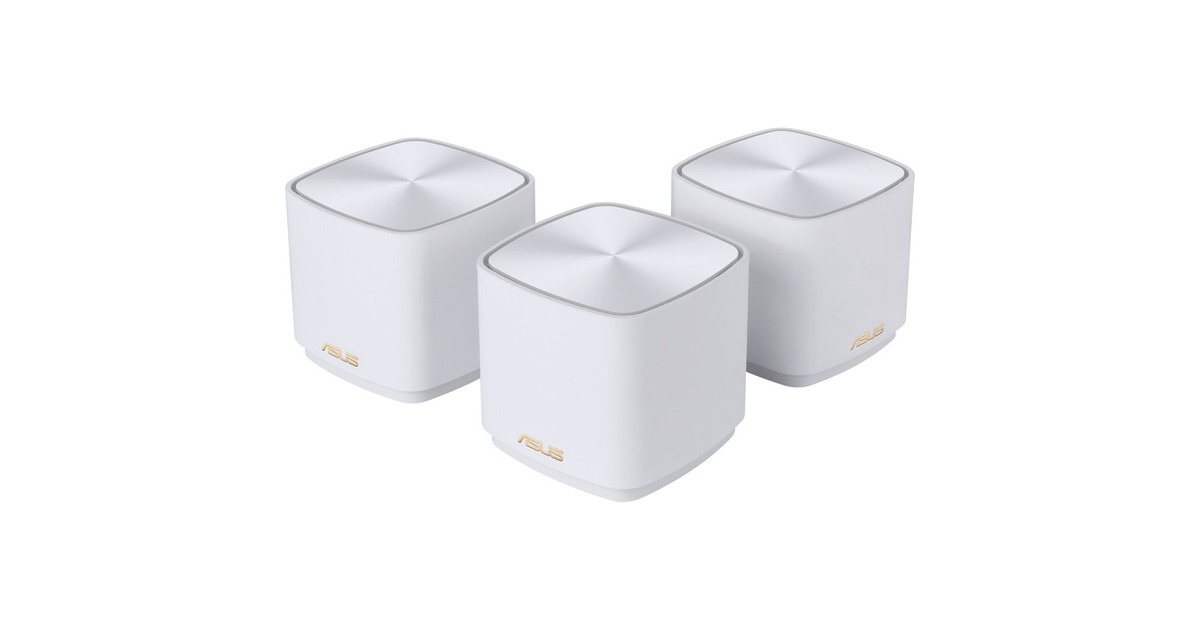 ASUS ZenWiFi XD5 3er Pack, Router(weiß, 3 Geräte) ASUS ZenWiFi XD5 3er Pack, Router(weiß, 3 Geräte)