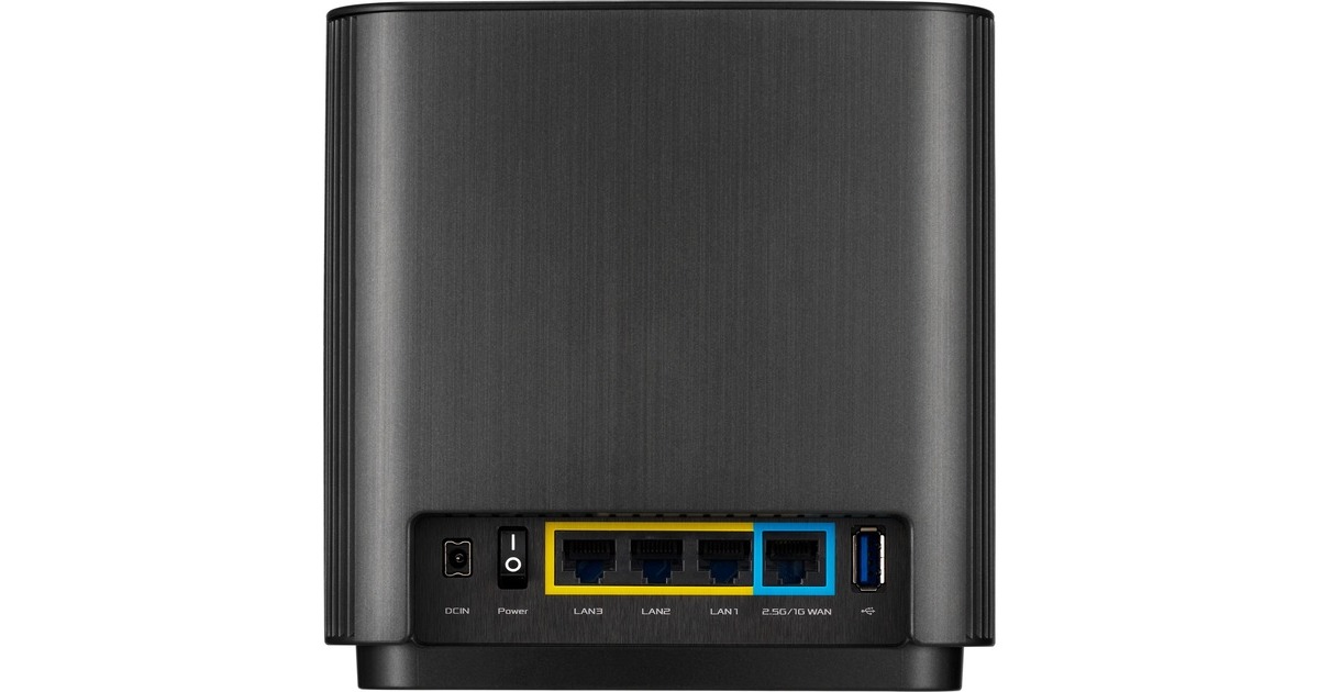 ASUS ZenWiFi XT8 V2 AX6600 2er, Router(schwarz, 2 Geräte)