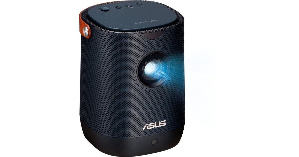 ASUS Zen Beam Latte L2, DLP-Beamer(schwarz, FullHD, HDR, KeyStone, Android)