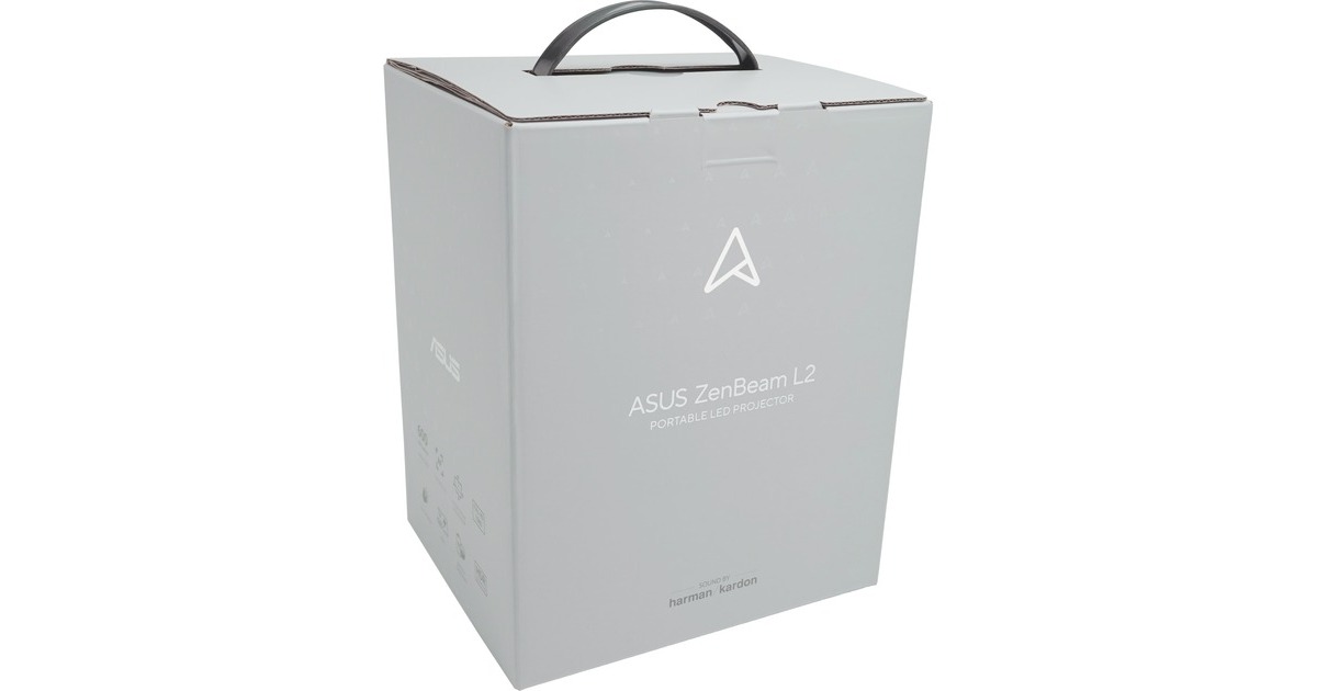 ASUS Zen Beam Latte L2, DLP-Beamer(schwarz, FullHD, HDR, KeyStone, Android)