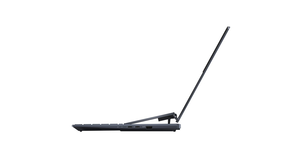 ASUS Zenbook Pro 14 Duo OLED (UX8402ZE-M3150W), Notebook(schwarz, Windows 11 Home 64-Bit, 36.8 cm (14.5 Zoll) & 120 Hz Display, 2 TB SSD)