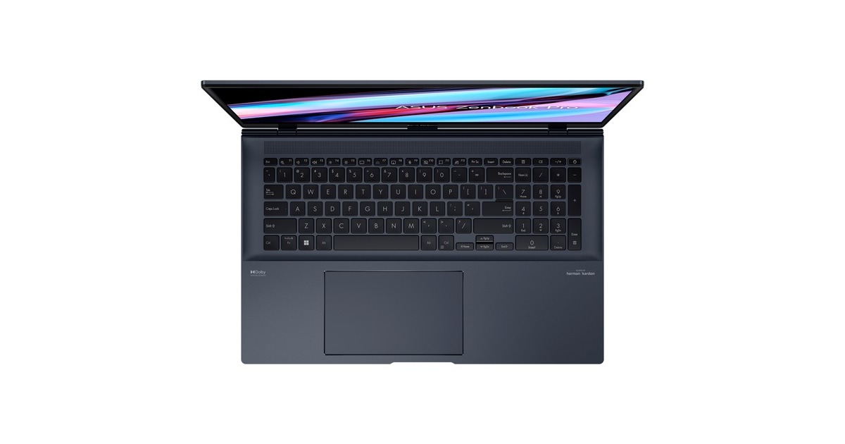 ASUS Zenbook Pro 17 (UM6702RA-M2075W), Notebook(schwarz, Windows 11 Home 64-Bit, 43.9 cm (17.3 Zoll), 1 TB SSD)