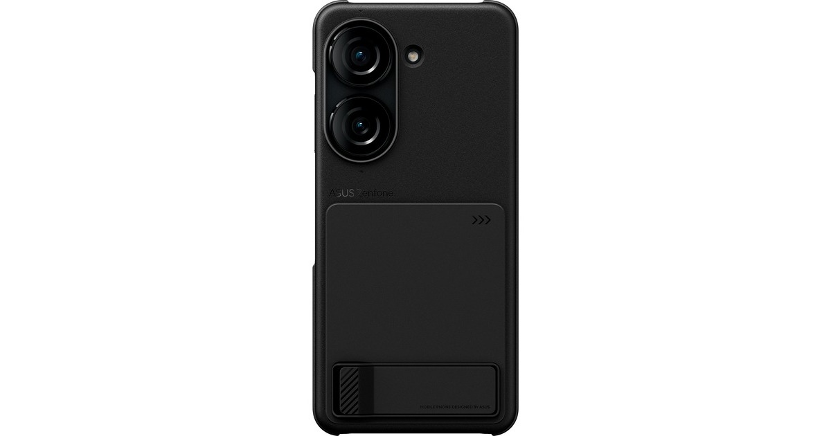 ASUS Zenfone 10 Connex Accessories Set, Schutzhülle(schwarz/grün, Connex Case, Smart Stand, Card Holder)