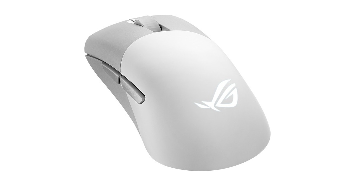 ASUSROG Keris Wireless Aimpoint, Gaming-Maus(weiß)