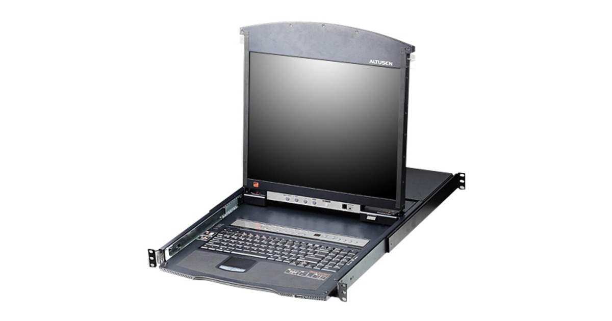 ATEN 16-P Dual Rail LCD KVM SwitchKL1516, KVM-Switch ATEN 16-P Dual Rail LCD KVM SwitchKL1516, KVM-Switch