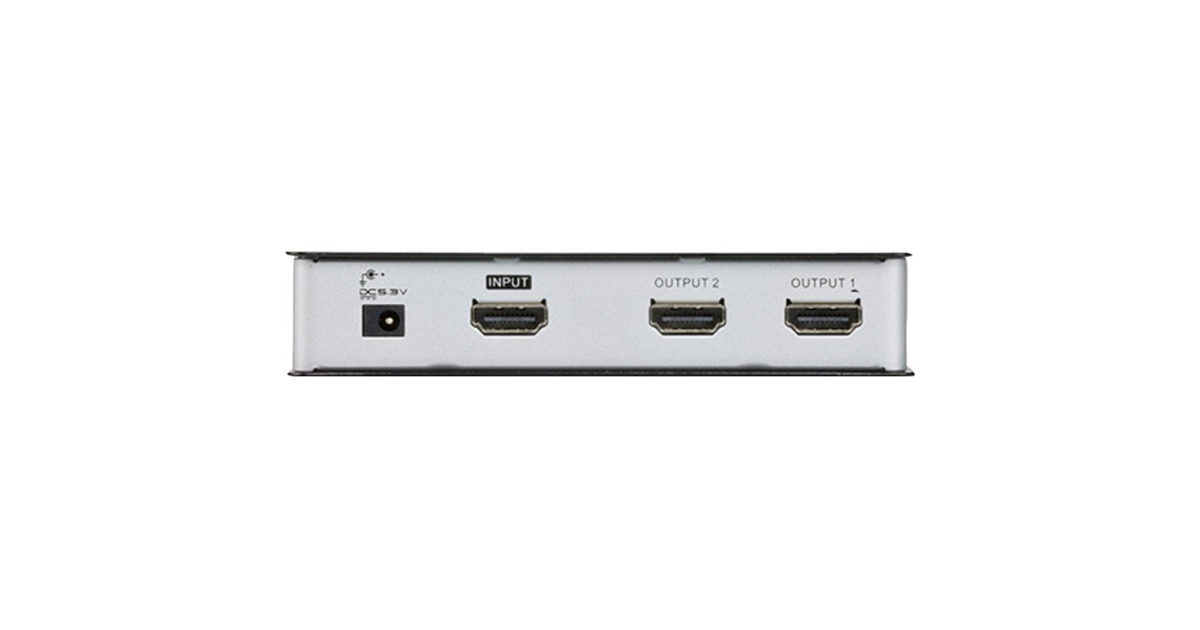 ATEN 2Port HDMI Audio/Video Splitter, HDMI Splitter(schwarz)