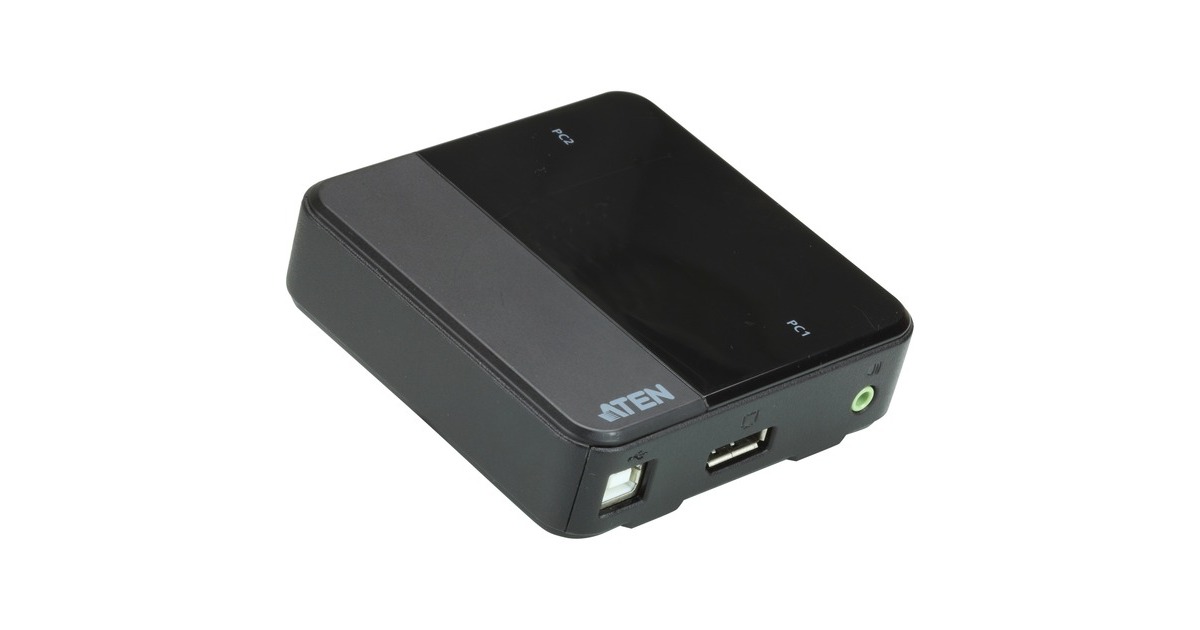 ATEN 2-Port USB KVM Switch 4K UHD, KVM-Switch ATEN 2-Port USB KVM Switch 4K UHD, KVM-Switch