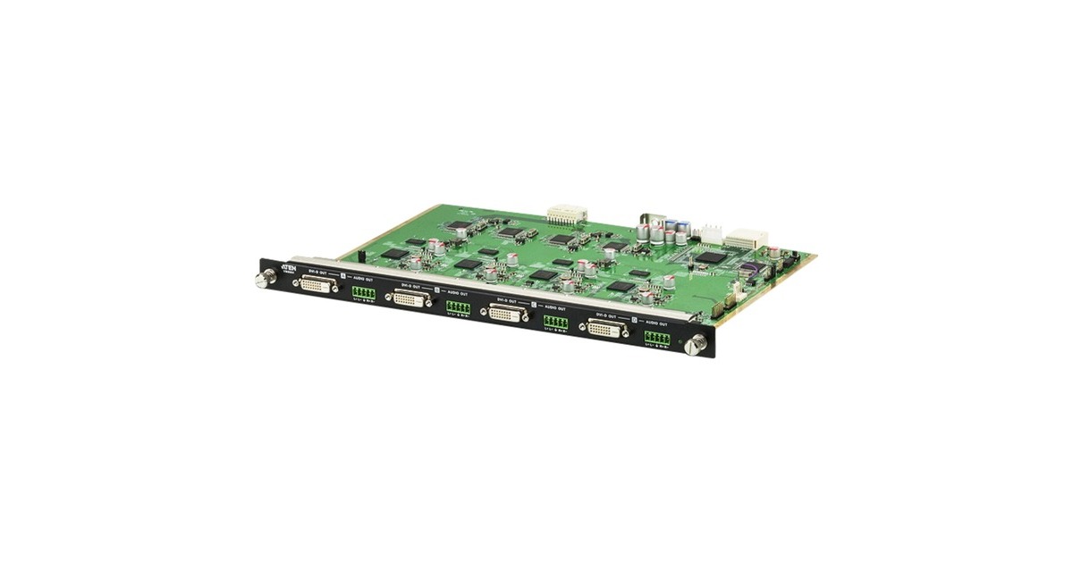 ATEN 4-Port-DVI-Ausgabekarte mit Scaler, Modul ATEN 4-Port-DVI-Ausgabekarte mit Scaler, Modul