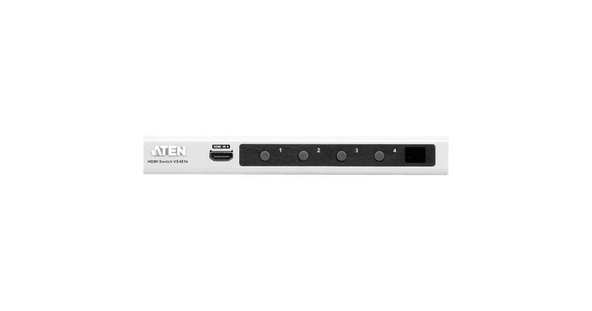 ATEN 4-Port HDMI Switch VS481B(4K UHD)