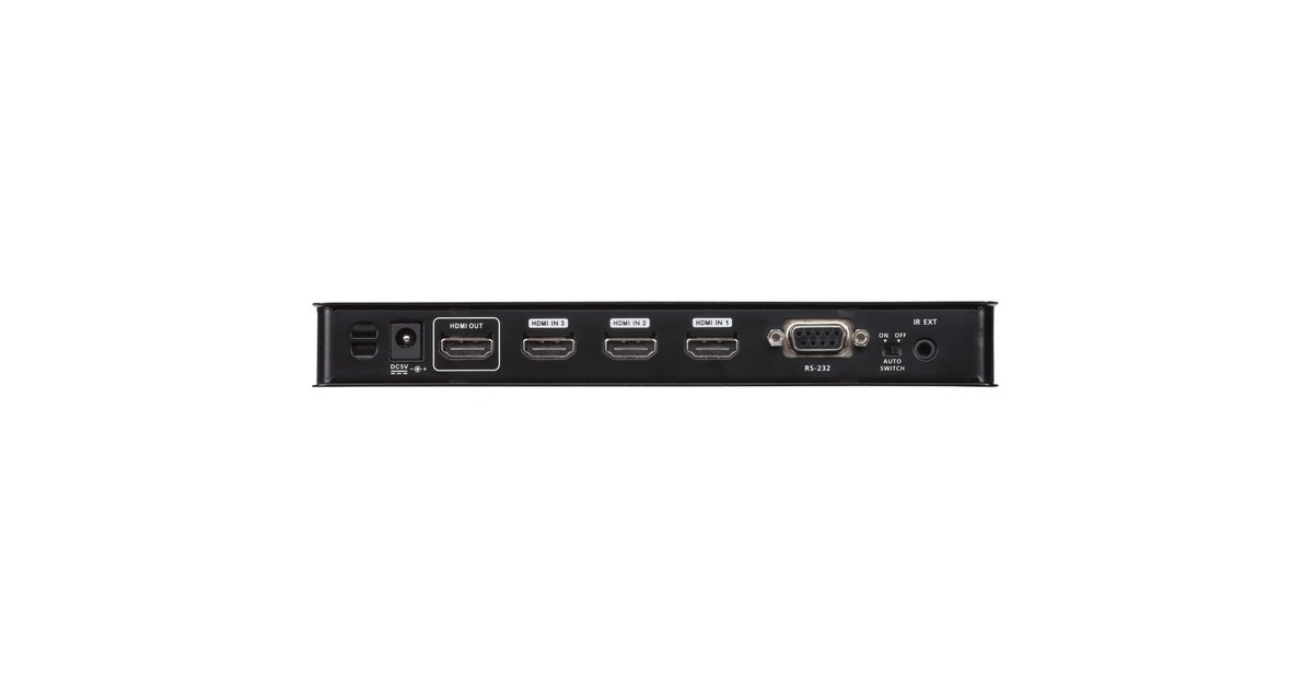 ATEN 4-Port True 4K HDMI Switch(schwarz)