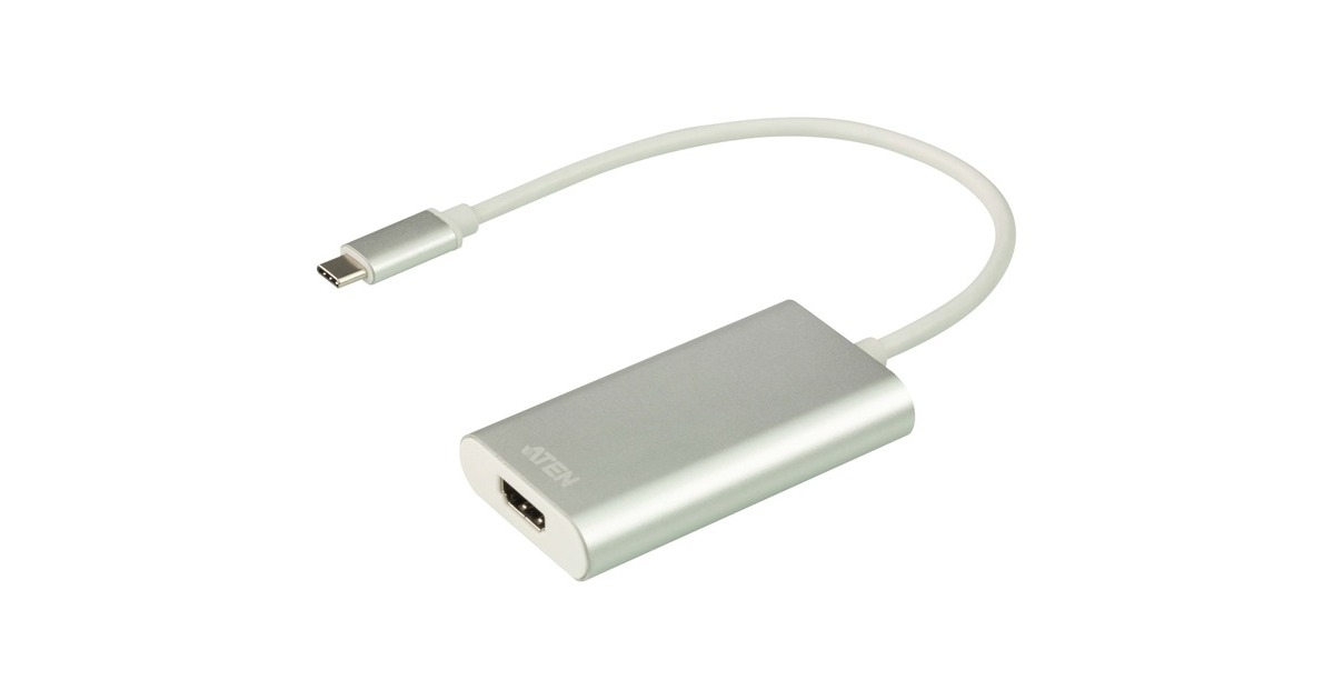 ATEN CAMLIVE, Capture Karte(silber, HDMI auf USB-C UVC)