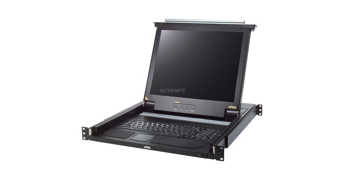 ATEN CL1000M KVM Console PS/2 17"LCD, KVM-Switch(schwarz) ATEN CL1000M KVM Console PS/2 17"LCD, KVM-Switch(schwarz)