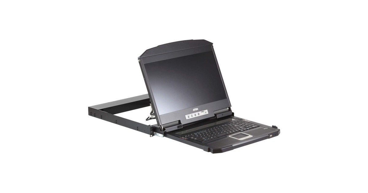 ATEN CL3800NW KVM-Konsole mit 18,5" FullHD Display, KVM-Switch ATEN CL3800NW KVM-Konsole mit 18,5" FullHD Display, KVM-Switch