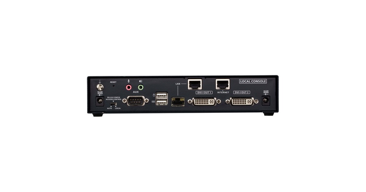 ATEN DVI-I Dual-Display KVM over IP KE6940AiT, DVI Erweiterung