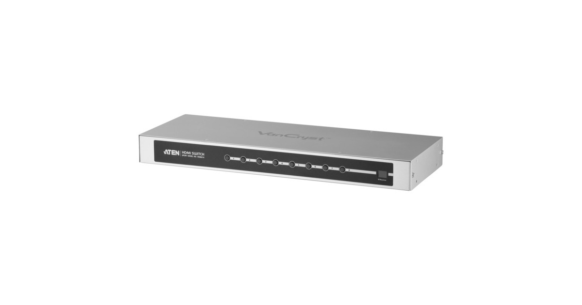 ATEN HDMI Switch VS0801H-AT-G(silber)